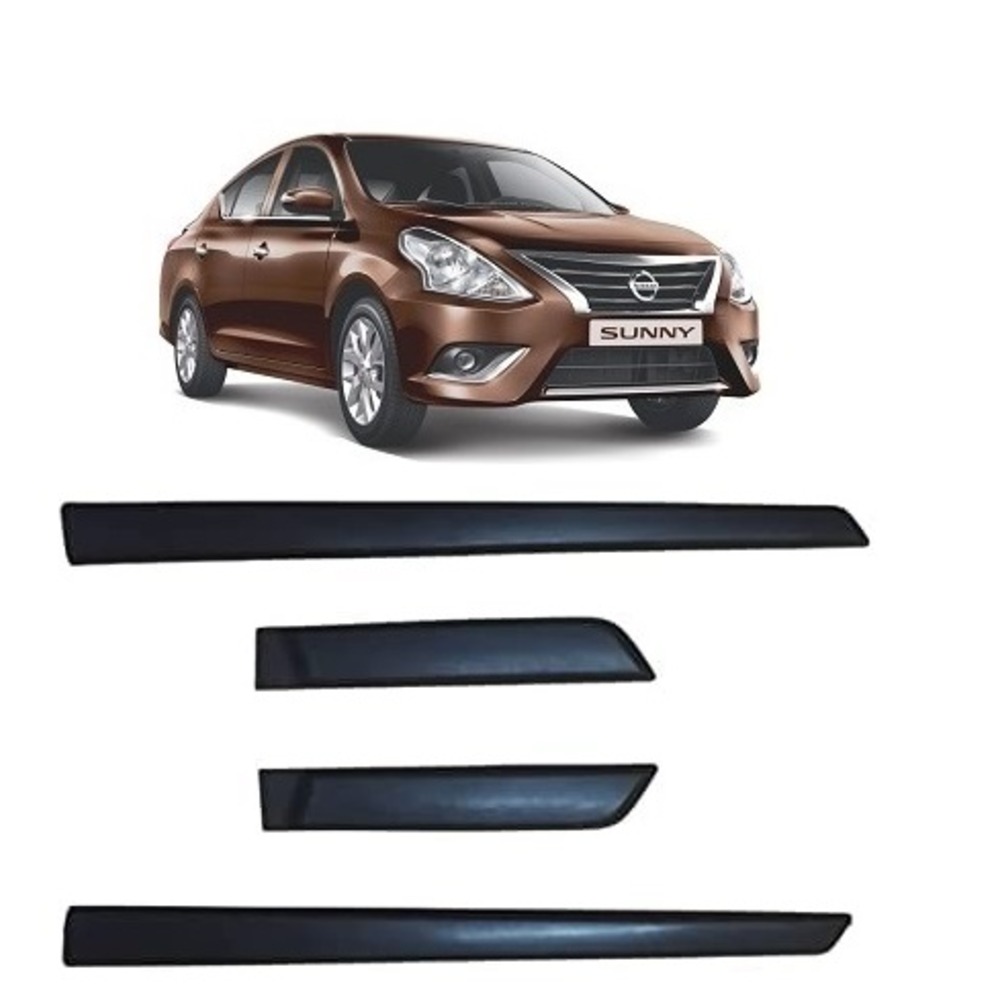 Side Door Beading Door Protector Accessories for Sunny Black